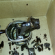 Illustration for article titled The bits and pieces of my broken mower engine.